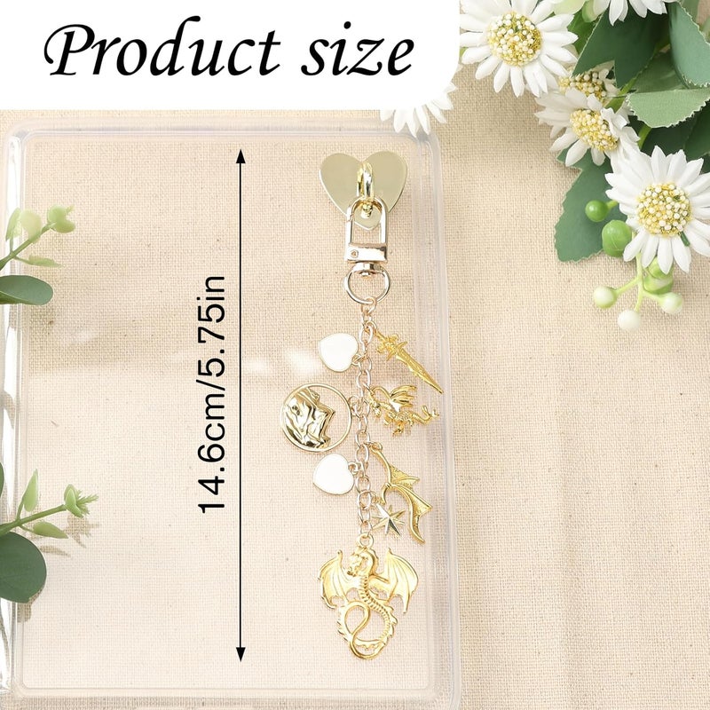 TAKEALOOKO Store Fantasy Charm Chain for Kindle - Fantasy Chain Bracelet Strap Decorating Accessories, Gift for E-Reader Book Lover - Image 2